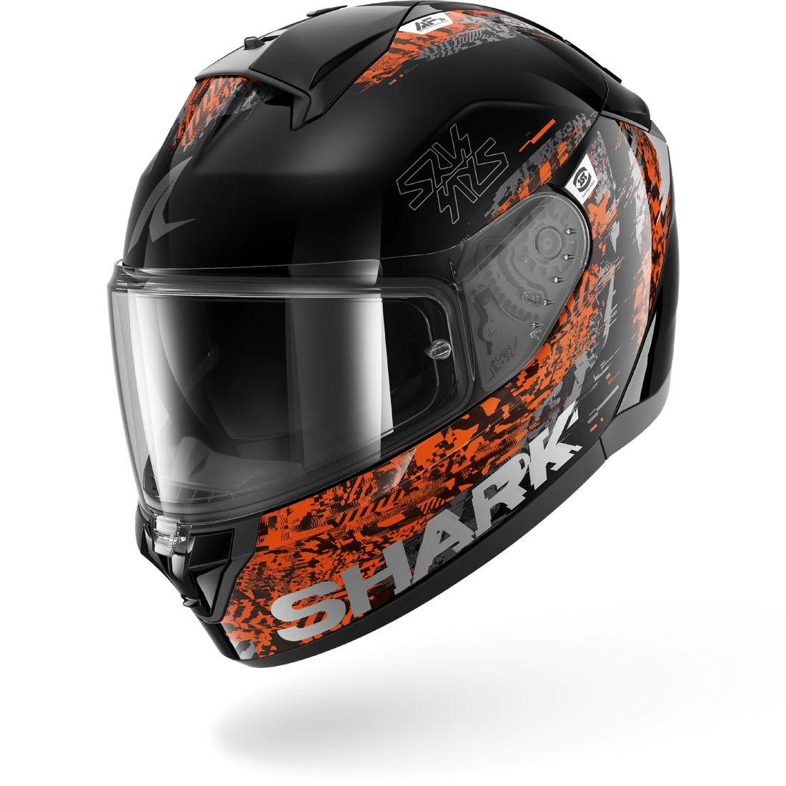 Shark Helmet - Ridill 2 - SPEED-VIB - Black Anthracite Orange (KAO) - Motofever