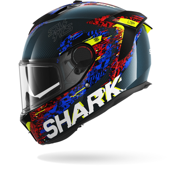 Shark Helmet - Spartan GT Pro - SPEED-VIB Carbon - Blue Red (DBR) - Motofever