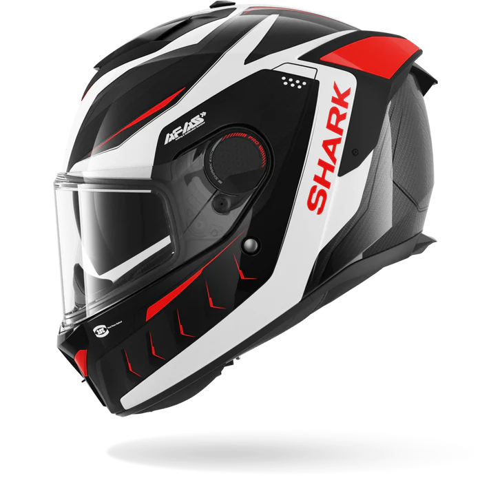 Shark Helmet - Spartan GT Pro - Mekarium Carbon - Silver Red (DSR) - Motofever