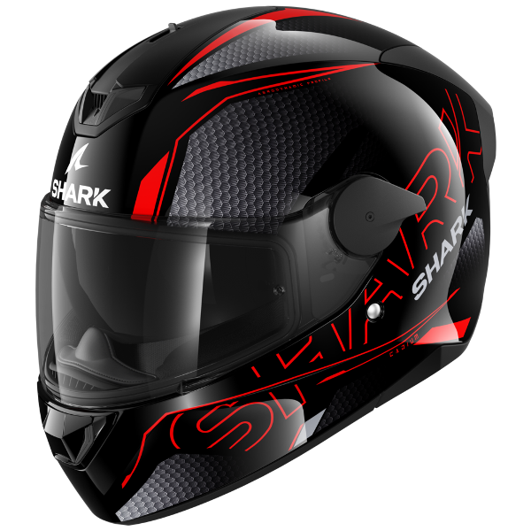 Shark D-Skwal 2 Cadium Helmet - BLK/GRY/RED