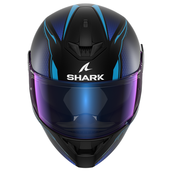 Shark D-Skwal 2 Cadium Helmet - BLK/GRY/BLUE