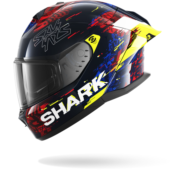 Shark Helmet - Skwal Cup - SPEED-VIB - Blue Red Yellow (BRY) - Motofever