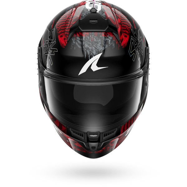 Shark Helmet - Skwal Cup - SPEED-VIB - Black Red Silver (KRS) - Motofever