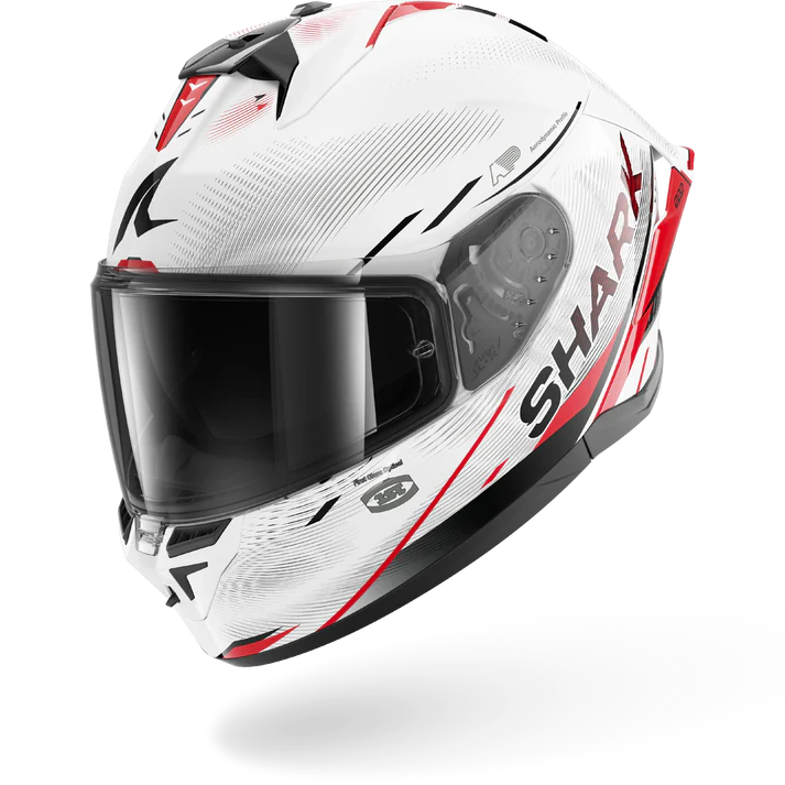 Shark Helmet - Skwal Cup - SPEED-TECH - White Red Black (WRK)