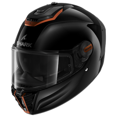 Shark Spartan RS Blank Helmet - Black Copper