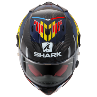 Shark Race-R Pro Carbon Zarco Speedblock Helmet - Black Blue Red