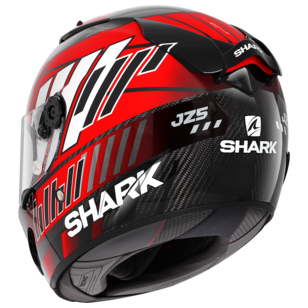 Shark Race-R Pro Carbon Zarco Speedblock Helmet - Black Red White
