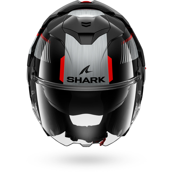 Shark Helmet - OXO Modular - SIKTER Gloss - Black Chrome Silver (KUS)