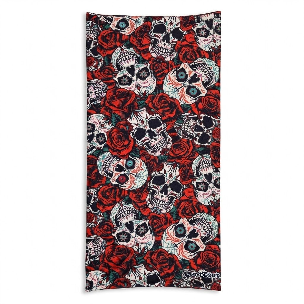 Rydeout Neck Tube - Skulls N Roses