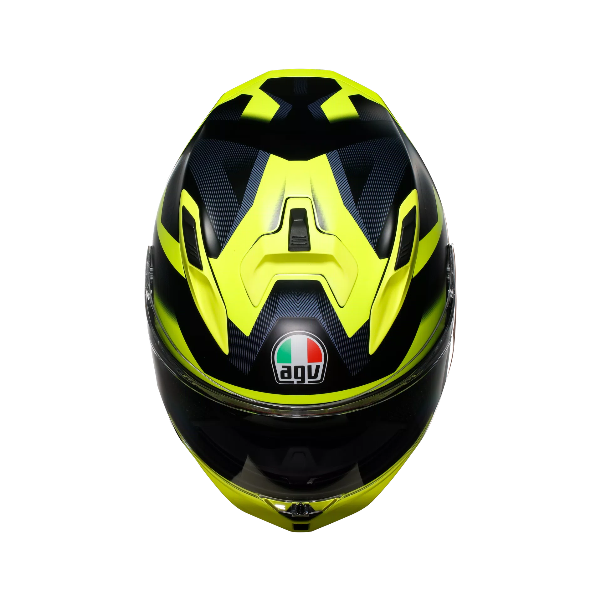 AGV Helmet - K7 - Glimpse Matt - Black Yellow Fluo