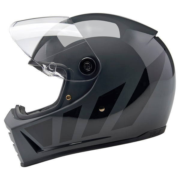 Biltwell Lane Splitter Helmet - Storm Grey Inertia