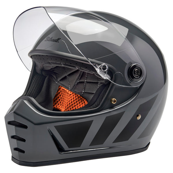 Biltwell Lane Splitter Helmet - Storm Grey Inertia