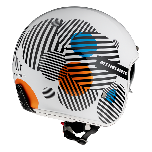 MT Le Mans 2 SV Zero A4 Gloss Helmet - Pearl Orange
