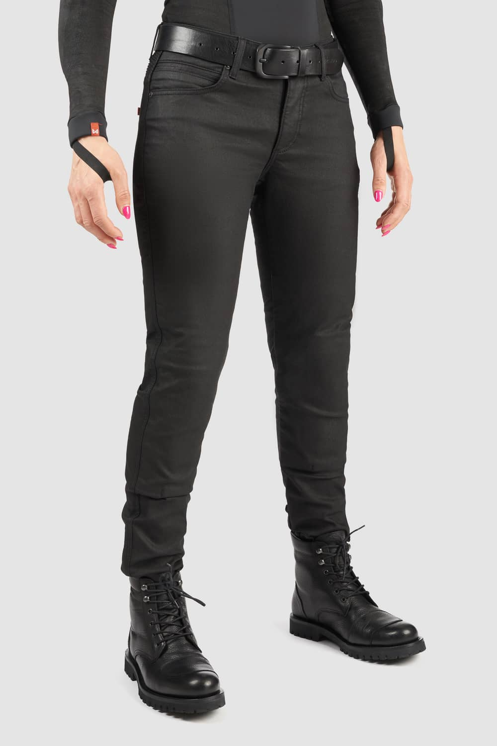 Pando Moto Jeans - Lorica A (Women's), L30 - Black