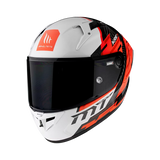 MT KRE+ SV Carbon Brush A5 Helmet - Gloss Red