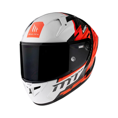 MT KRE+ SV Carbon Brush A5 Helmet - Gloss Red