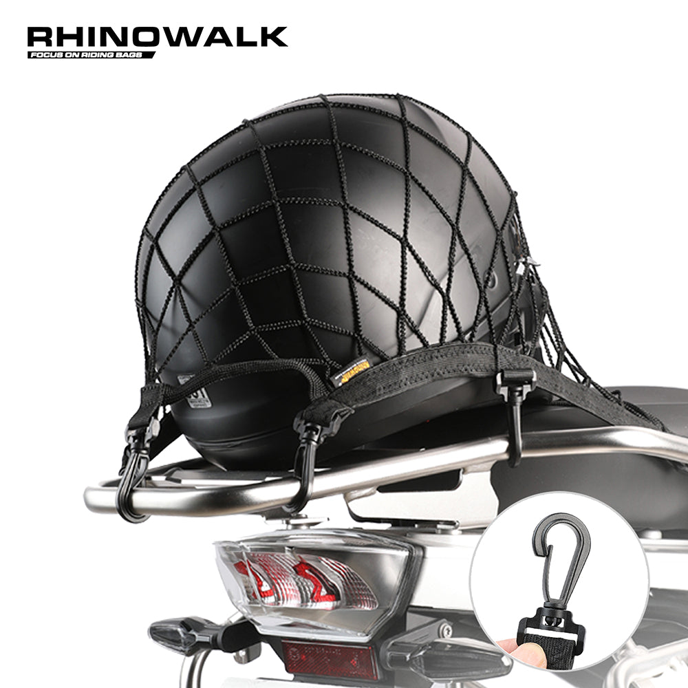 Rhinowalk - Motorcycle Helmet Net - Plastic Hook (MTR003B)