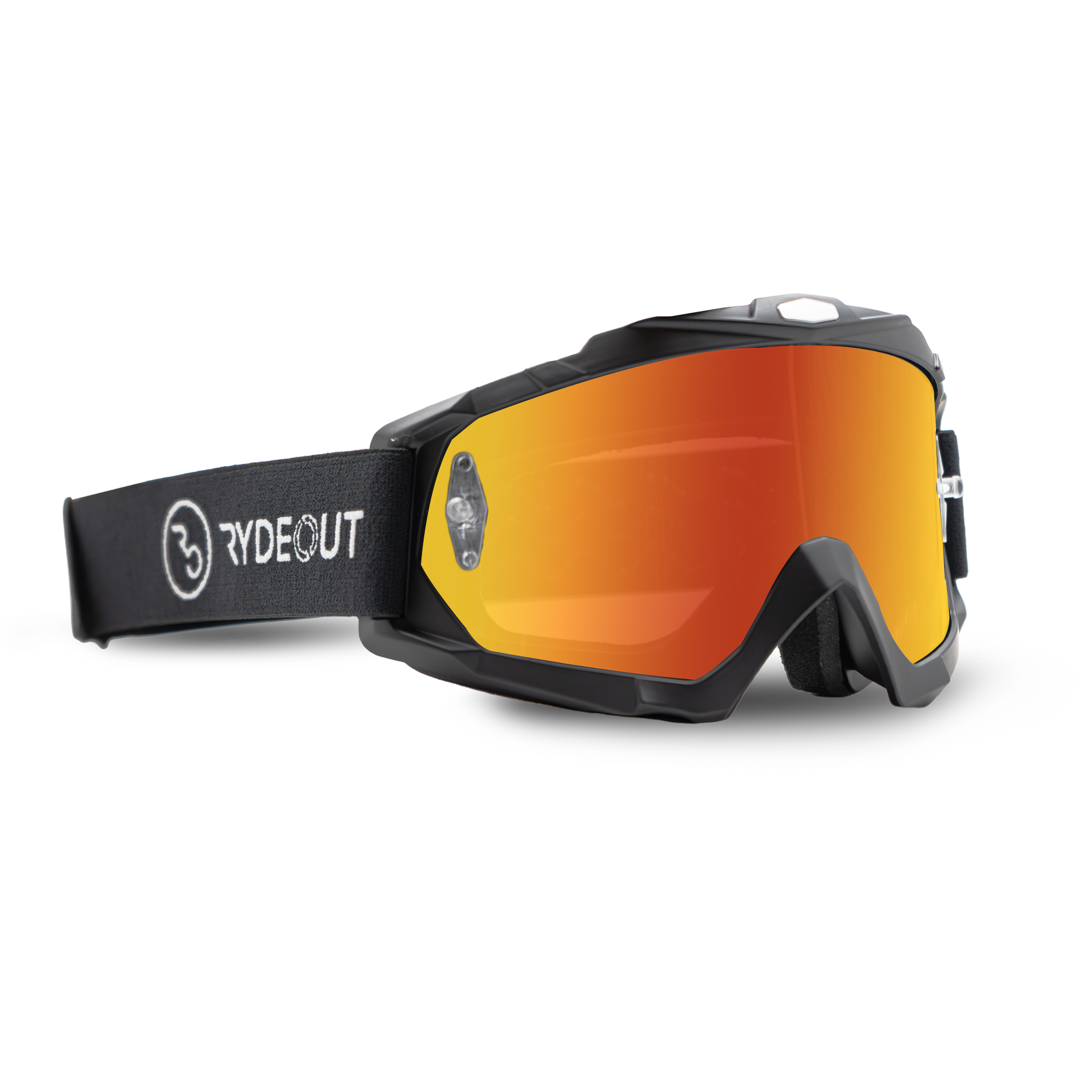 Rydeout Goggles - MX - 2.0 - Revo Red Lens