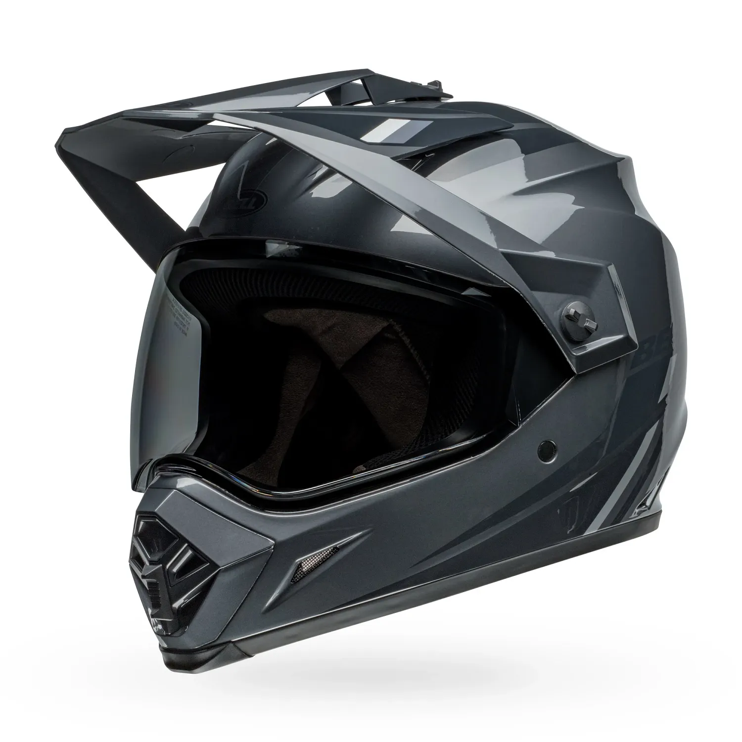 Bell Helmet - MX-9 Adventure MIPS - Alpine Gloss - Charcoal Silver