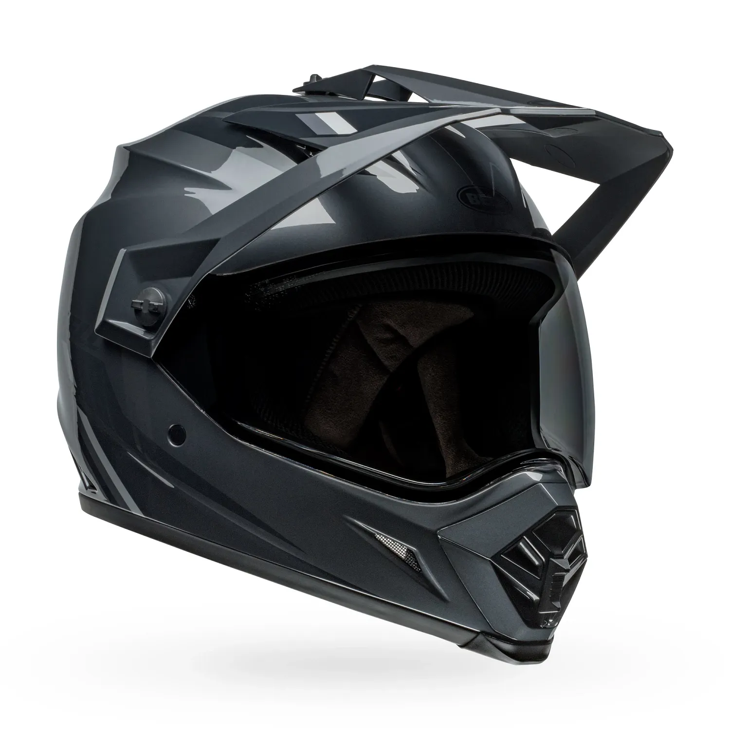 Bell Helmet - MX-9 Adventure MIPS - Alpine Gloss - Charcoal Silver