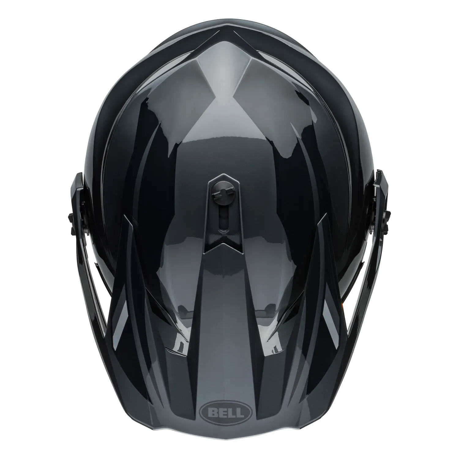 Bell Helmet - MX-9 Adventure MIPS - Alpine Gloss - Charcoal Silver