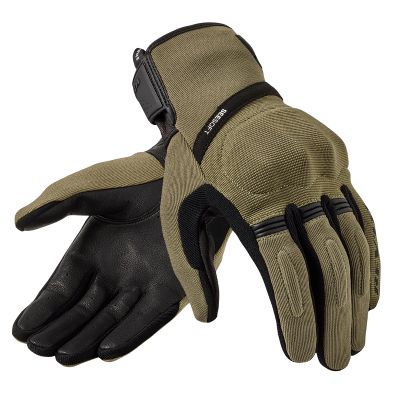 Rev'It! Mosca 2 Gloves - Green Black