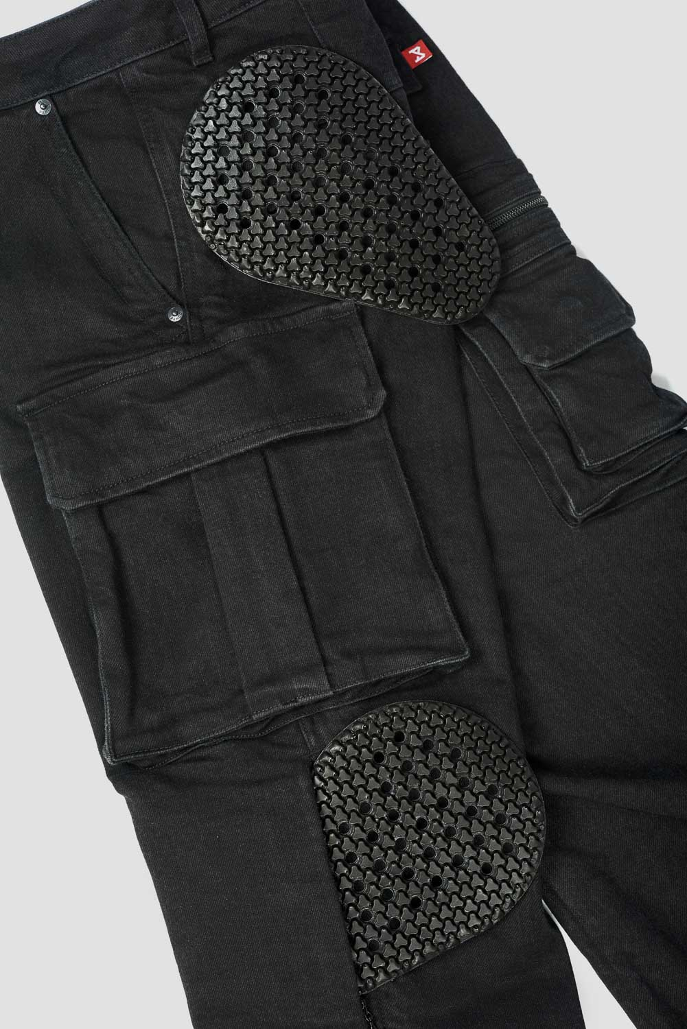 Pando Moto Jeans - Desert Cargo, L32 - Black