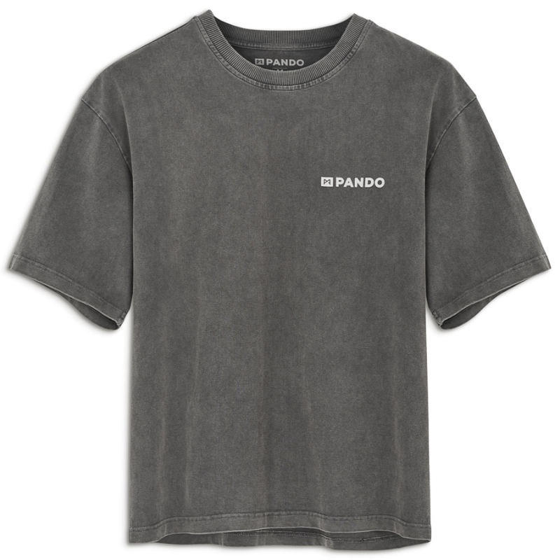 Pando Moto T-Shirt (Oversize) - Alex Runa - Acid Washed