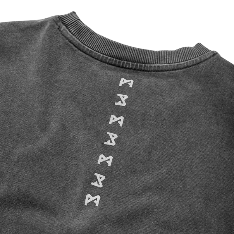 Pando Moto T-Shirt (Oversize) - Alex Runa - Acid Washed