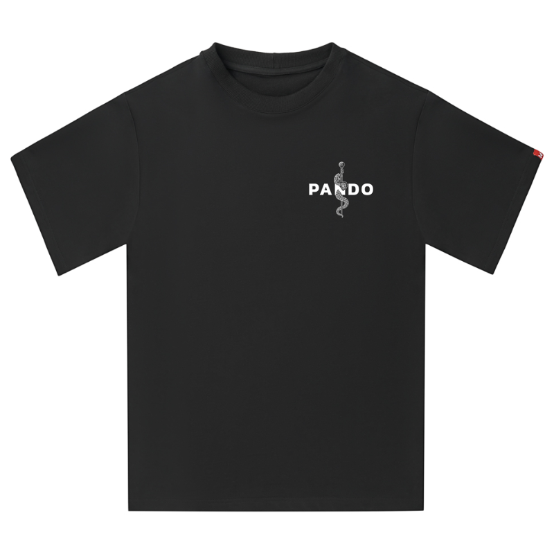 Pando Moto T-Shirt (Oversize) - Luke Pain - Black