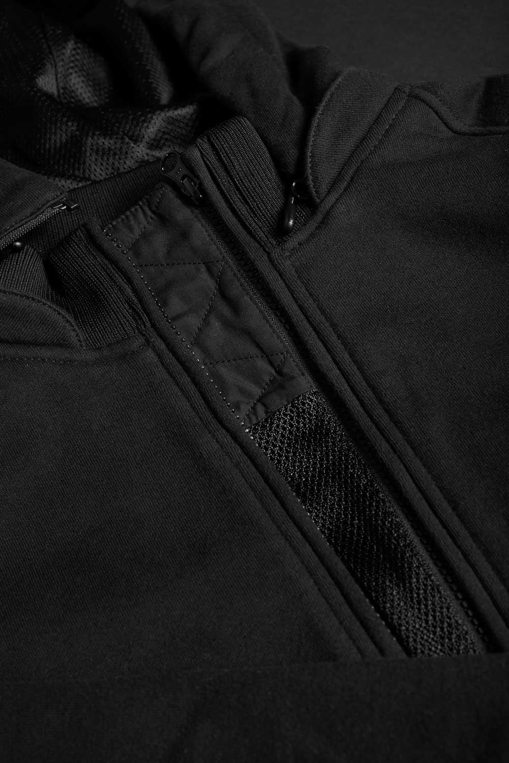 Pando Moto Phantom Moto Hoodie Jacket - Black