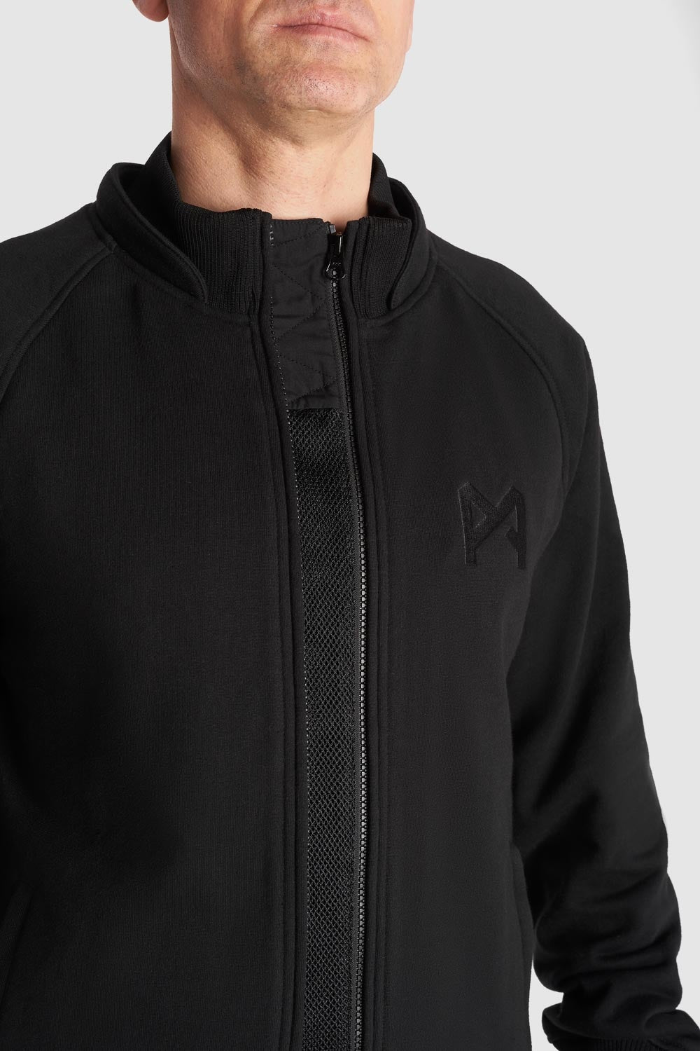 Pando Moto Phantom Moto Hoodie Jacket - Black