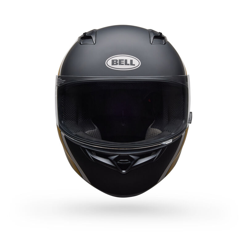 Bell Helmet - Qualifier - Chasm Matt - Black Amber Gold