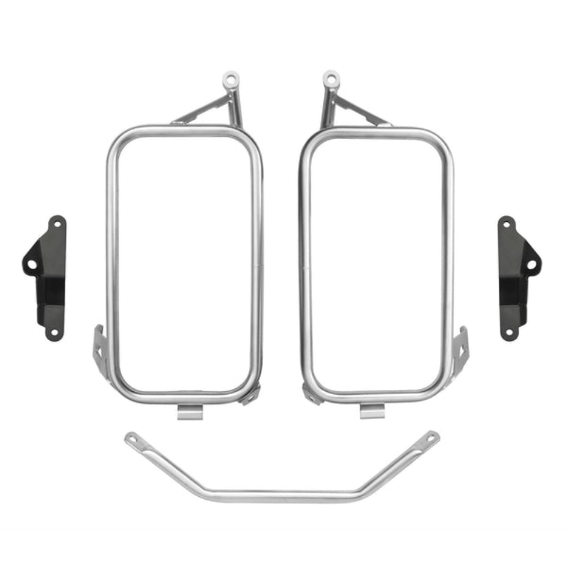 LOBOO Rack - Side Case - BMW 1300 GSA (2024-) - Silver (JP151B) - Motofever