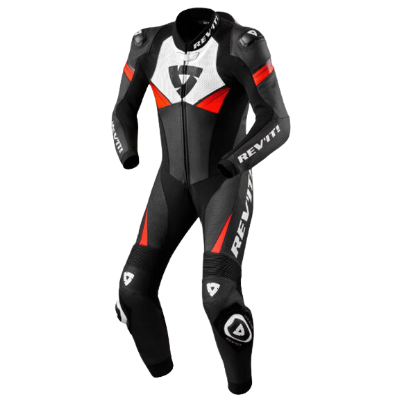 REV'IT! Argon 2 One Piece Race Suit - Black Red