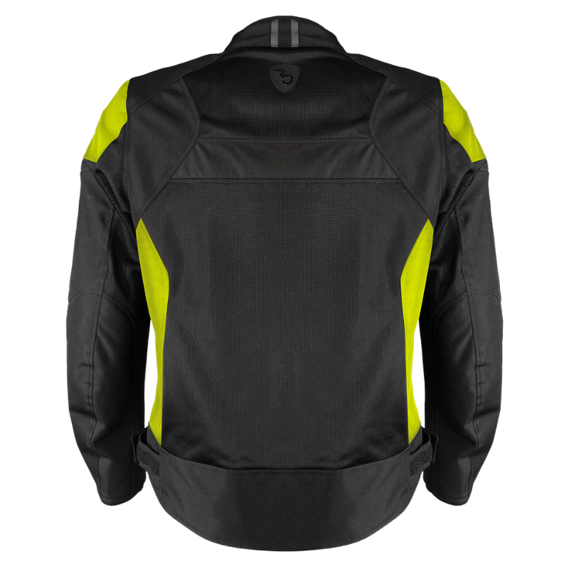 Rydeout Torrent Jacket - Black Hi-Viz Yellow