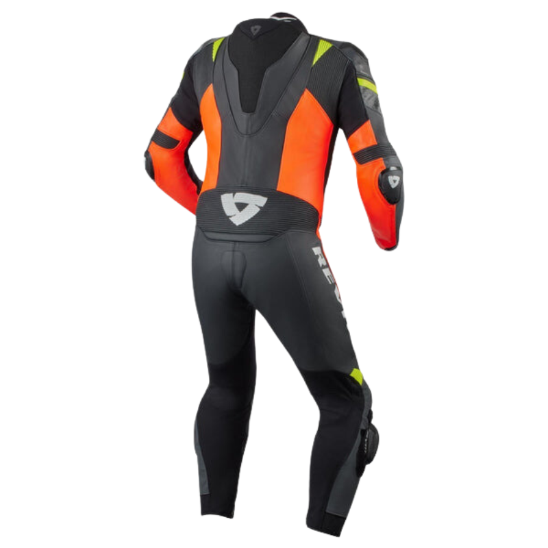 Rev'It! Hyperspeed 2 One Piece Race Suit - Black Neon Red