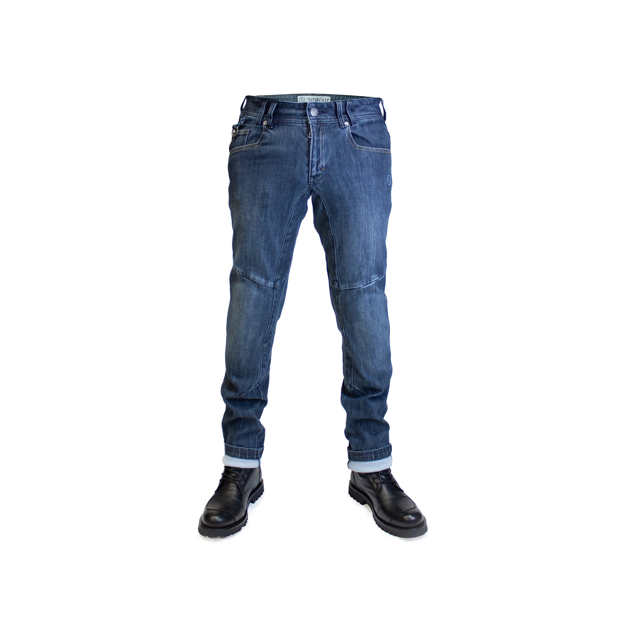Rydeout Alpha Comfort Jeans, Length 33 - Blue