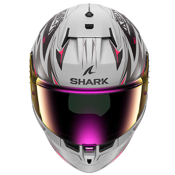 Shark D-Skwal 3 Blast-R Helmet (SVK) - Grey Black Red