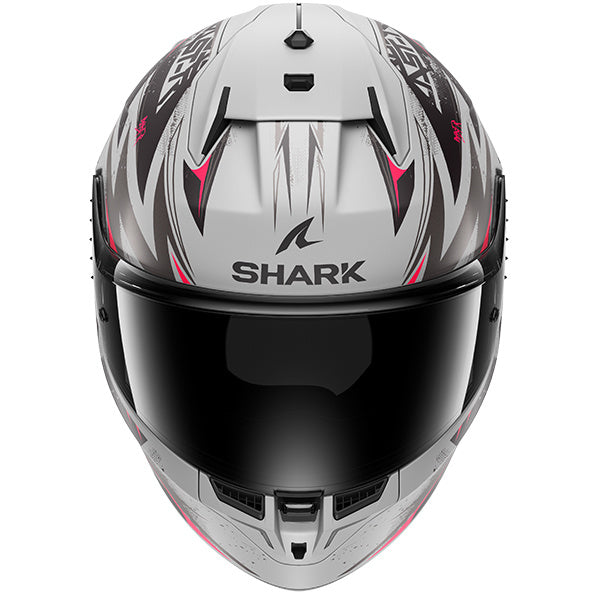 Shark D-Skwal 3 Blast-R Helmet (SVK) - Grey Black Red