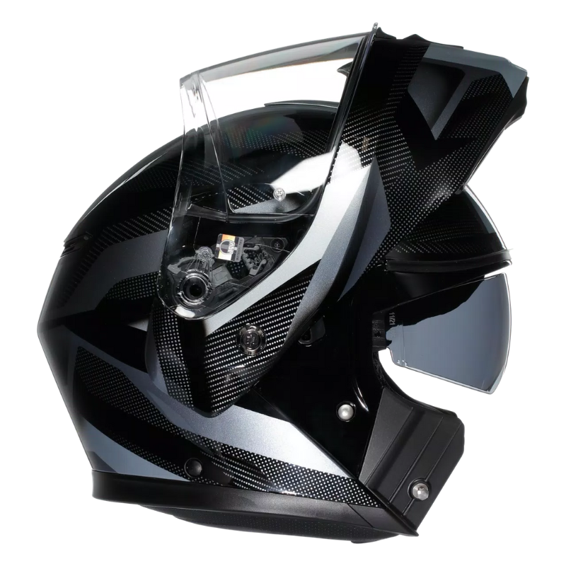 AGV Helmet - Street Modular - Ledro Matt - Black Gray