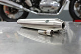 S&S Tapered Cone Mufflers - RE® 650 Twins - Interceptor/Continental GT