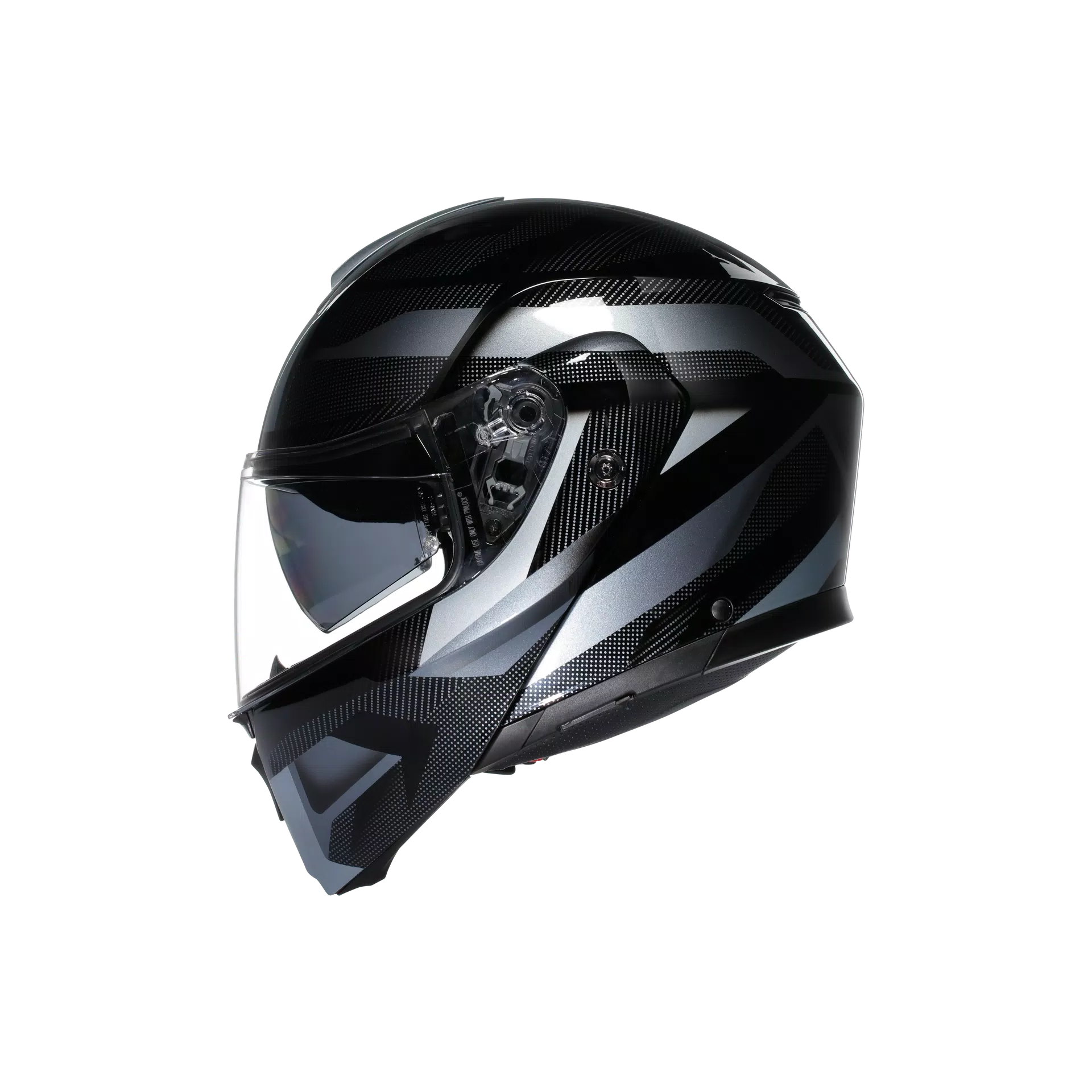 AGV Helmet - Street Modular - Ledro Matt - Black Gray