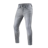 Rev'it! Piston 2 SK Jeans, L34 - Light Grey Pants