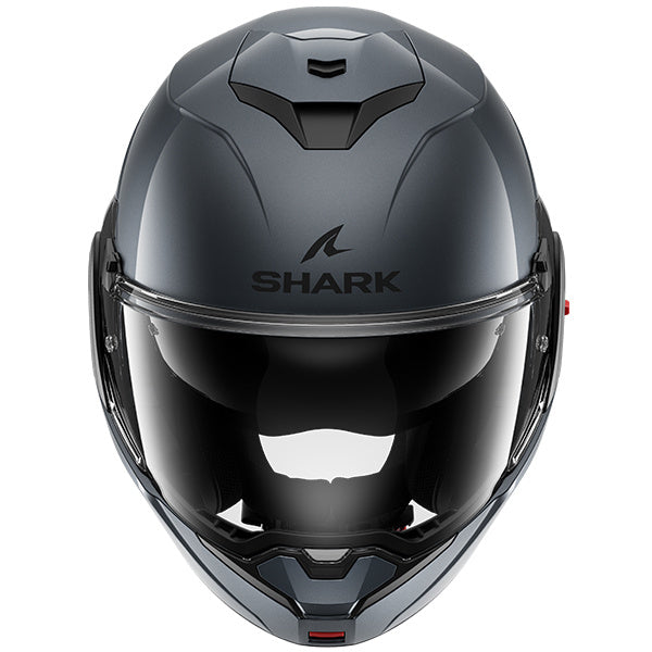 Shark OXO Blank Modular Gloss Helmet (A05) - Gun Metal