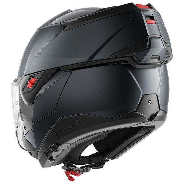 Shark OXO Blank Modular Gloss Helmet (A05) - Gun Metal