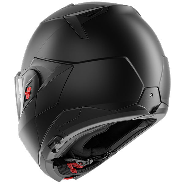 Shark OXO DARK SHADOW Modular Matt Helmet (KMA) - Black