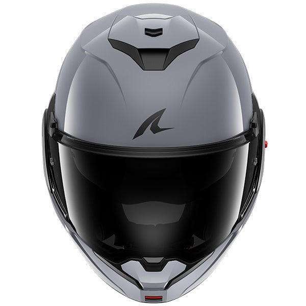 Shark OXO DARK SHADOW Modular Gloss Helmet (S05) - Gun Silver