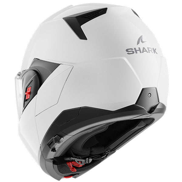 Shark OXO Blank Modular Gloss Helmet (W05) - White