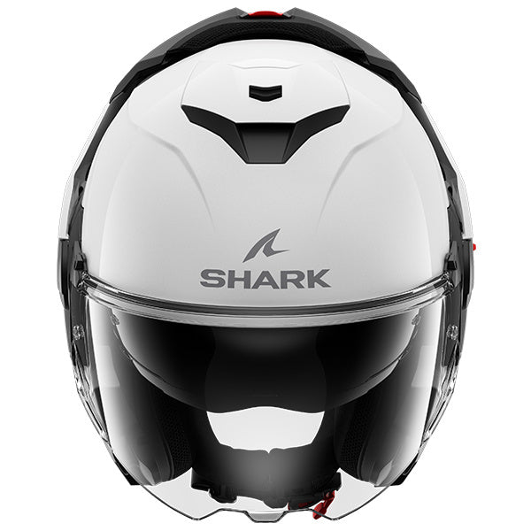 Shark OXO Blank Modular Gloss Helmet (W05) - White